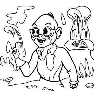 Goosebumps Coloring Page 87849-28262