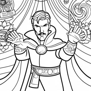 Doctor Strange Coloring Pages