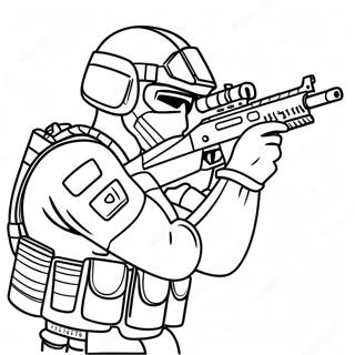 Swat Team Coloring Page 88031-28402