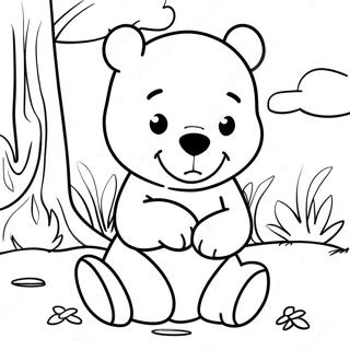 Baby Winnie The Pooh Coloring Page 88056-28603