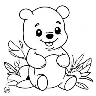 Baby Winnie The Pooh Coloring Page 88056-28604