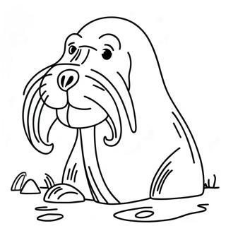 Walrus Coloring Pages