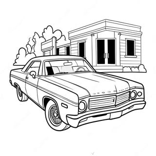 Low Rider Coloring Pages