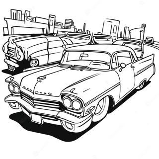 Classic Low Rider Coloring Page 88160-28684