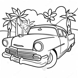 Vintage Low Rider Coloring Page 88161 28686