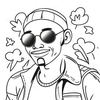 Cool Dope Characters Coloring Page 88235 28743