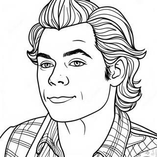 Harry Styles Coloring Page 88337-28819