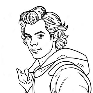 Harry Styles Coloring Pages