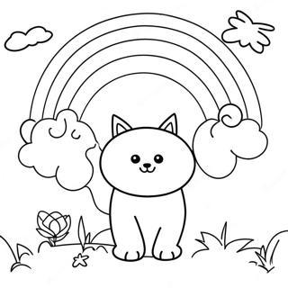 Rainbow Friends Yellow Coloring Page 88363-28837