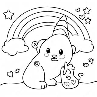 Rainbow Friends Yellow Coloring Page 88363-28838