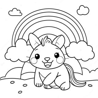 Rainbow Friends Yellow Coloring Page 88363-28840