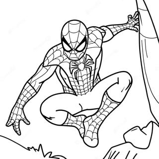 Spider Man Coloring Page 88389-28860