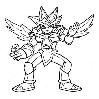Yugioh Duel Monster Coloring Page 88520-28963