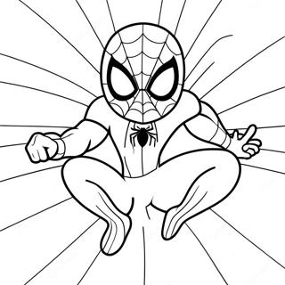 Cute Spiderman Coloring Page 88570-28998