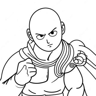 One Punch Man Coloring Page 88621-29038