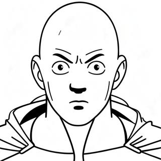 One Punch Man Coloring Page 88621-29040