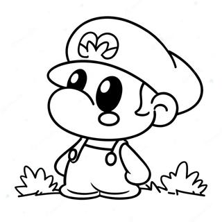 Paper Mario Coloring Pages