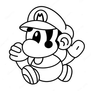 Paper Mario Coloring Page 88725-29119