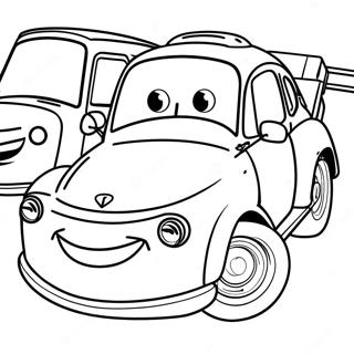 Cars 2 Coloring Page 88777-29160