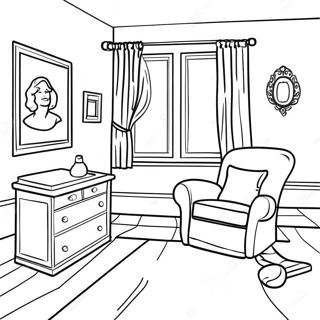 Room Coloring Page 88828-29200