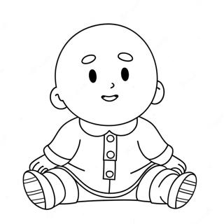 Caillou Coloring Page 88879-29237