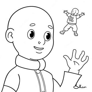 Caillou Coloring Page 88879-29240