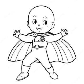 Caillou Coloring Pages