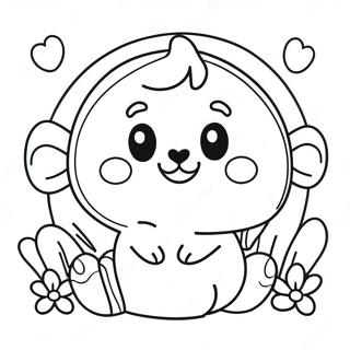 Happy Hello Coloring Page 89035-29361