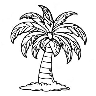 Palm Tree Coloring Page 89059-29376