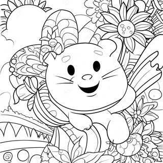 Colorful Addition Workpages Coloring Page 89086 29404