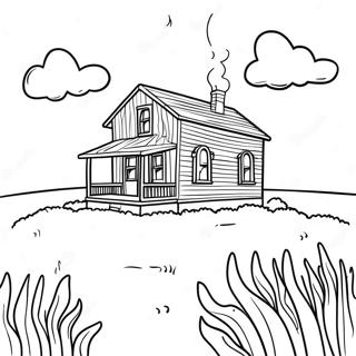 Little House On The Prairie Coloring Page 89135-29433