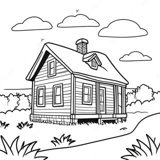 Little House On The Prairie Coloring Page 89135-29434