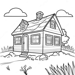 Little House On The Prairie Coloring Page 89135-29435