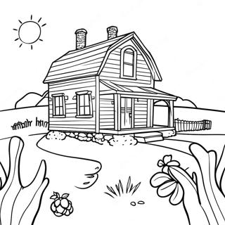 Little House On The Prairie Coloring Pages
