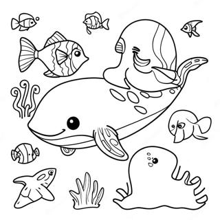 Sea Animal Coloring Pages