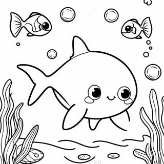 Baby Shark Coloring Pages