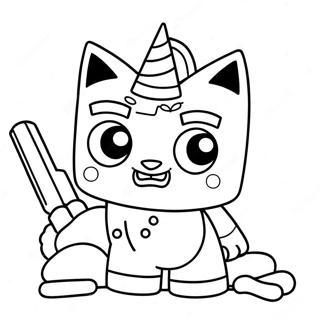 Angry Unikitty Coloring Page 89370 29621