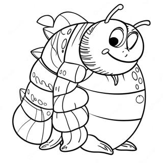 Very Hungry Caterpillar Coloring Page 89394-29636