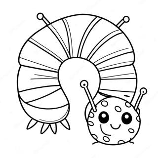 Very Hungry Caterpillar Coloring Pages