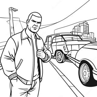 Gta Coloring Page 89420-29655