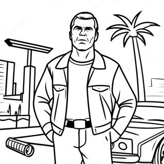 Gta Coloring Page 89420-29656