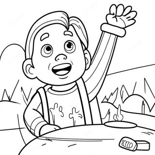 Kevin Mccallister In Action Coloring Page 89498-29717