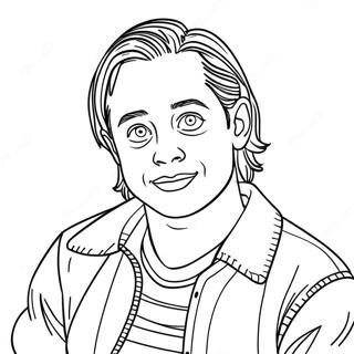 Macaulay Culkin As Kevin Coloring Page 89499-29721