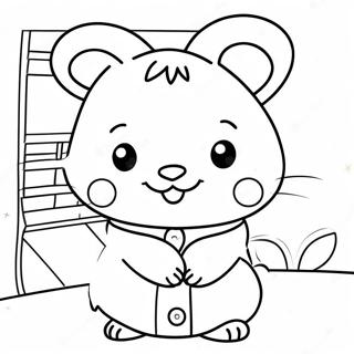 Calico Critters Coloring Pages