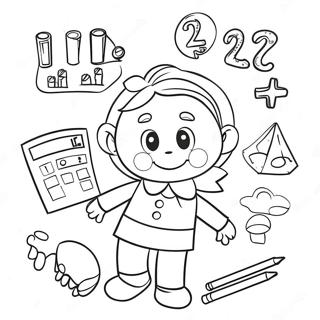 Math 1st Grade Coloring Pages