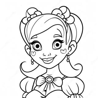 Draculaura Coloring Pages