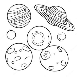 Dwarf Planets Coloring Page 90116-30195