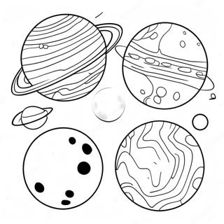 Dwarf Planets Coloring Page 90116-30196