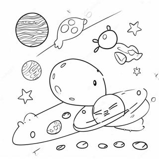 Colorful Dwarf Planets Coloring Page 90117-30197