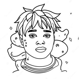 Juice Wrld Coloring Page 90142-30216